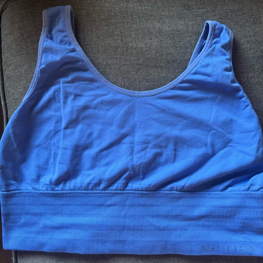 Nautica Blue Sports Bra